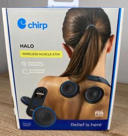Chirp - Halo Wireless Muscle Stim Stimulator (Double) - NEW No BOX