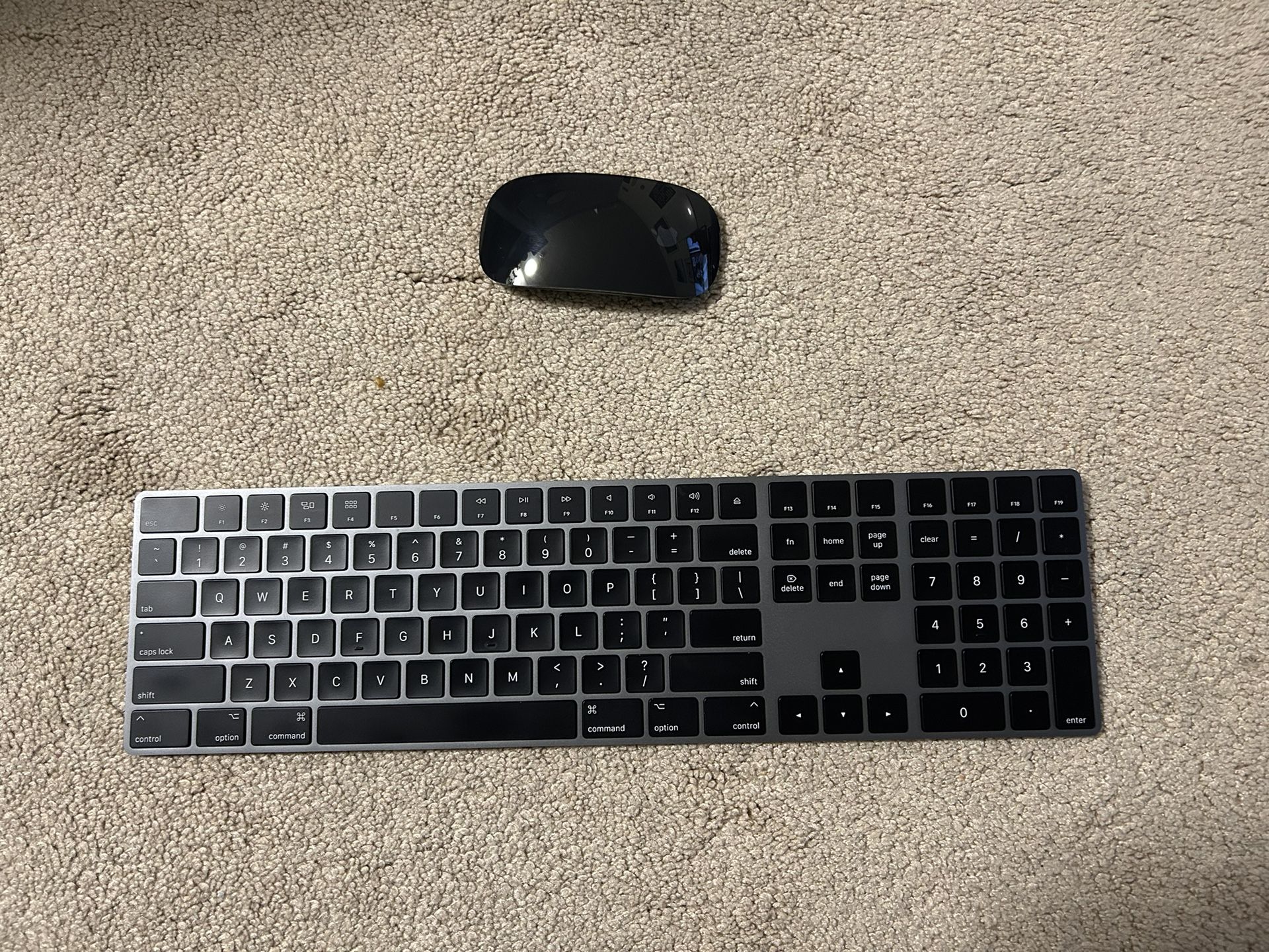 Apple Magic Keyboard and Magic Mouse