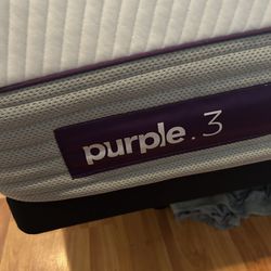 Purple Matress and Purple Adjustable Base Twin XL Barely Used Guest Room Paid $3300 Only $1000