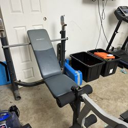 Adjustable Weight Bench With Leg Extension 