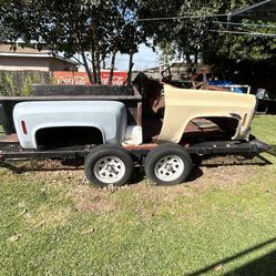 1973 CHEVY TRUCK STEP-SIDE CUSTOM BED & FRONT FENDERS