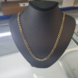 Cuban Chain  14k 49.9 Grams