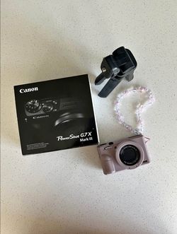 G7X Mark iii Camera