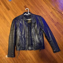 🖤 Hudson Genuine Leather Jacket – Classic Moto Style 🖤