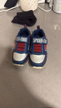 Spiderman Toddler Light Up Shoes