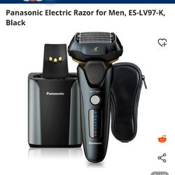 Panasonic Electric Razor for Men, ES-LV97-K, Black