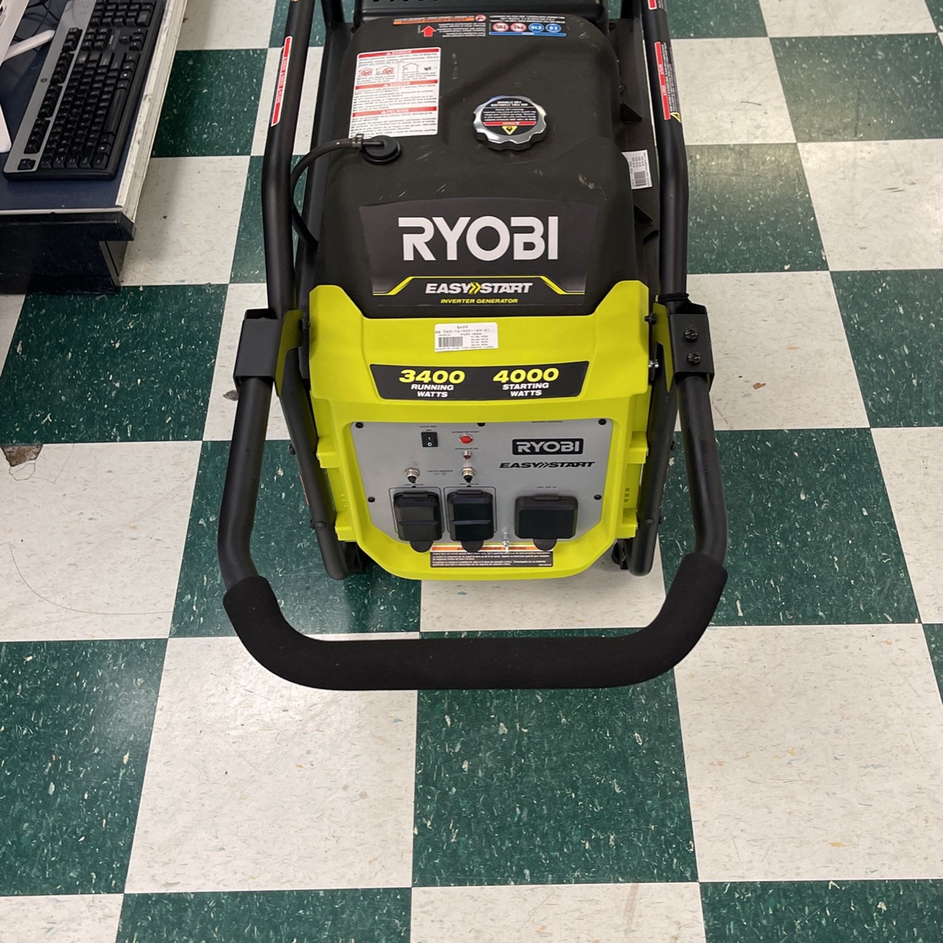 Ryobi Generator 4000 Watts @ Fiesta Pawn Shop #560