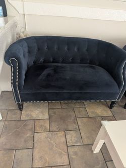 Cute velvet couches