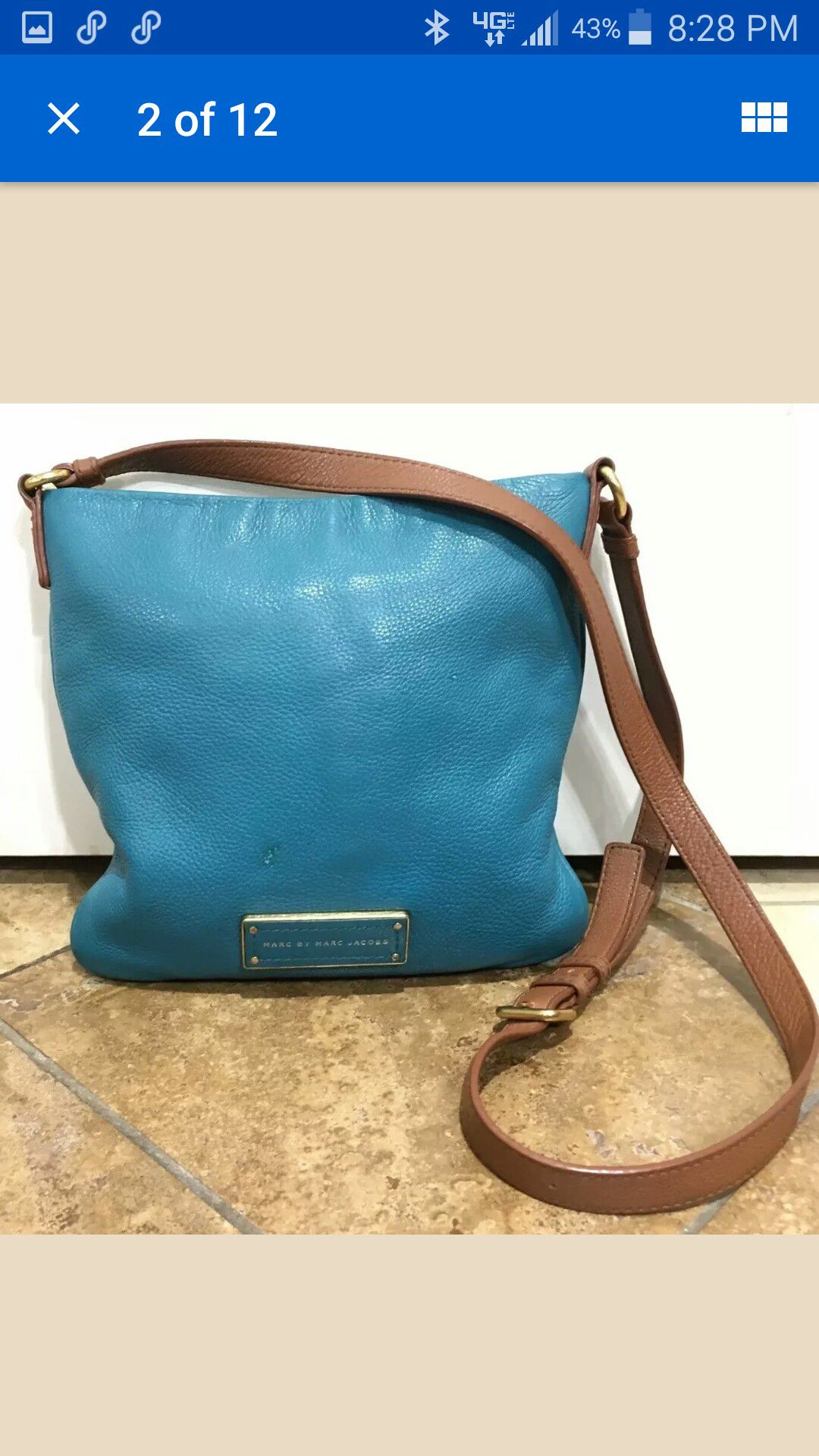 Marc Jacobs Too Hot to Handle "Sia" Crossbody Messenger (Rare Color Combo)