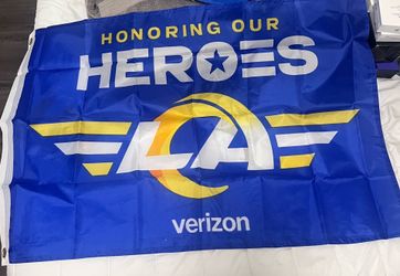 LA Rams Veteran Flag