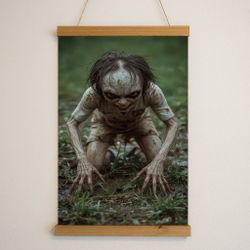 Little Charlie,  Halloween Decoration Framed