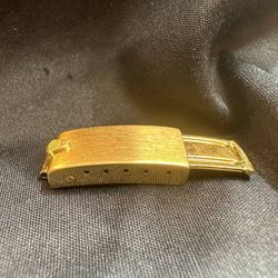 Rolex Original 18K YG 750 Solid Bracelet Clasp for Women's Rolex Watch Buckle