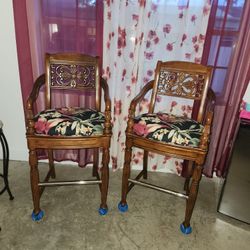 Solid Wood Bar Stools 