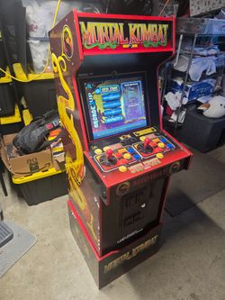 Arcade1Up Mortal Kombat Arcade Machine, Midway Legacy 30th Anniversary Edition for Home - 14 Classic Games