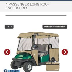 Golf Cart Drivable Cover
