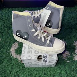 Converse x CDG High Grey 