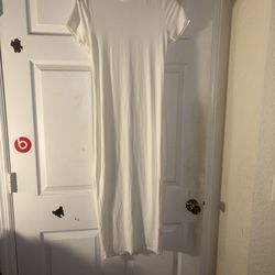 White medium dress