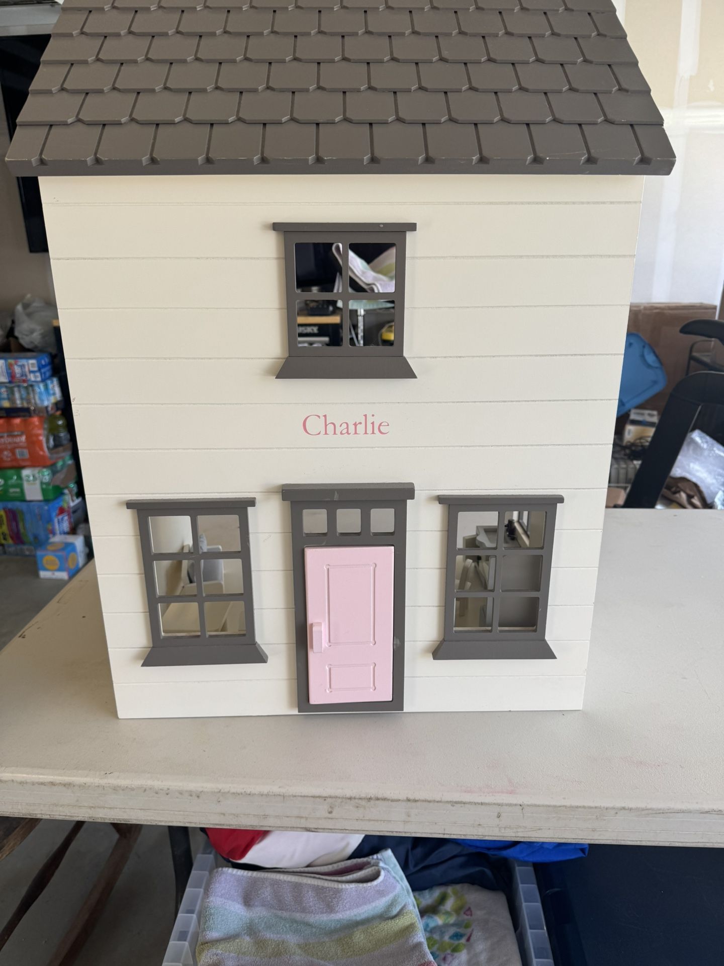 Pottery Barn Kids Westport Doll House With Accessories
