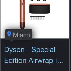 Brand New Dyson air wrap 