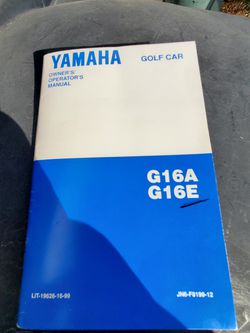 1998 Yamaha G16E Thumbnail