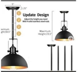 3 Farmhouse Pendant Lights