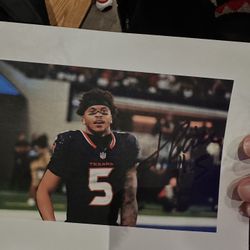 Jalen Pitre Autograph