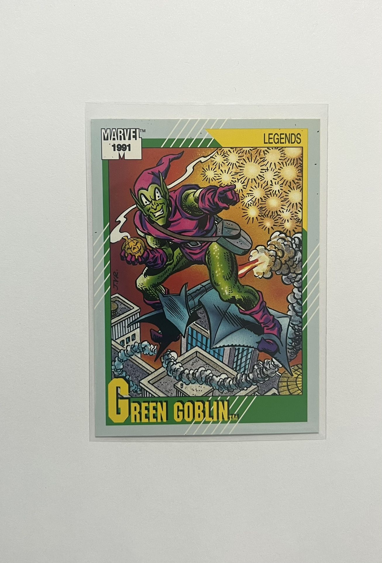 Green Goblin #141 Impel Marvel Universe 1991 Card LP