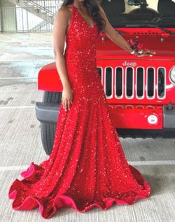 Prom dress size medium