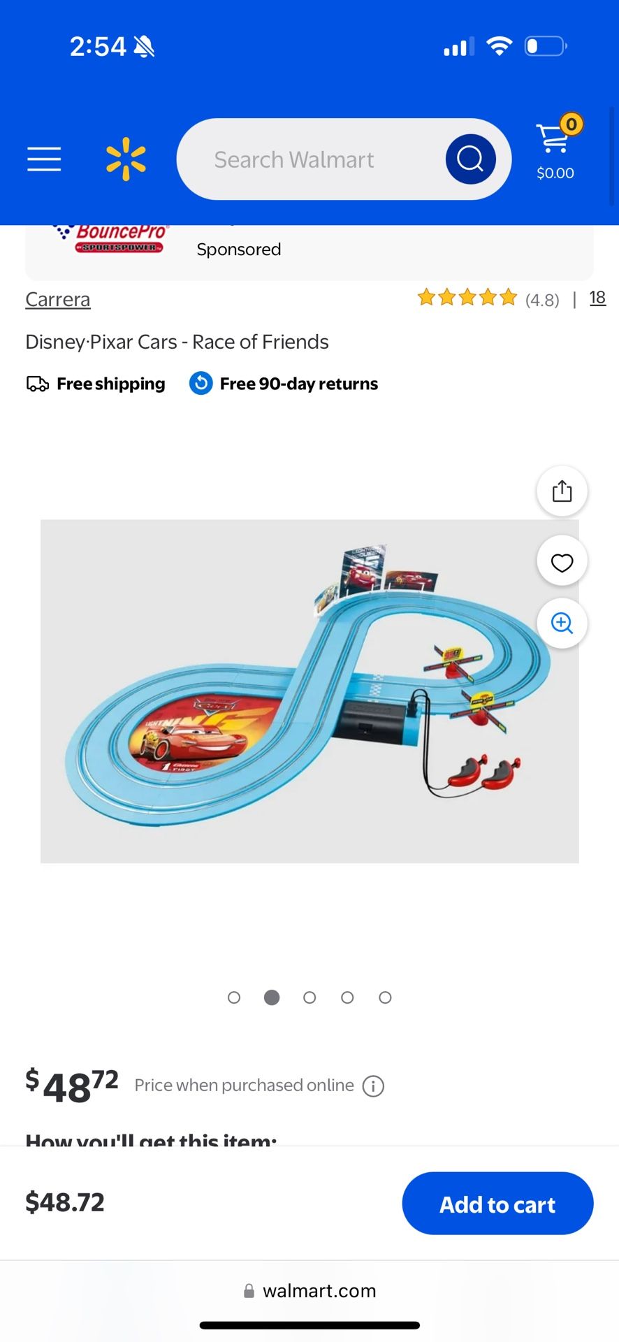 Lightening McQueen Race Track