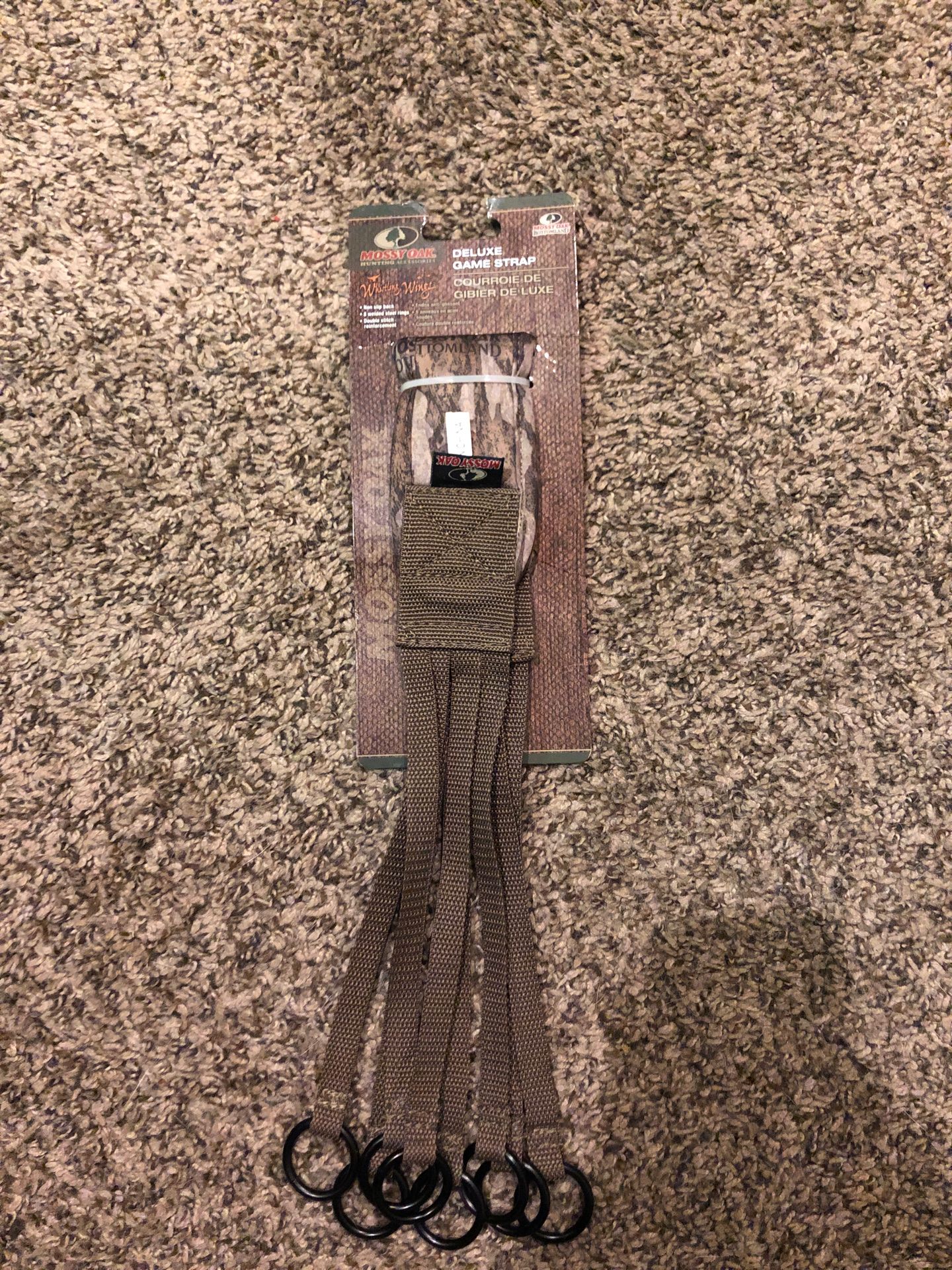 Mossy oak deluxe game strap