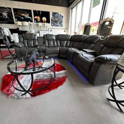 Electric Reclining Sectional Sofas For Sale 