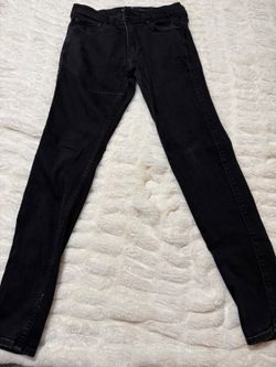 Hollister black skinny jeans