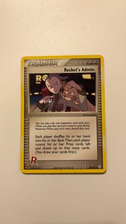 Pokémon Rocket's Admin Team Rocket Returns NM