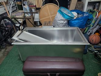 Food truck sink/ice storage