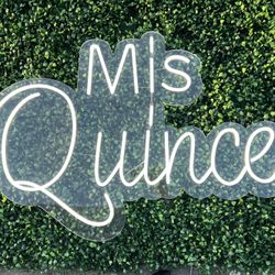 Mis Quince Neon Sign 