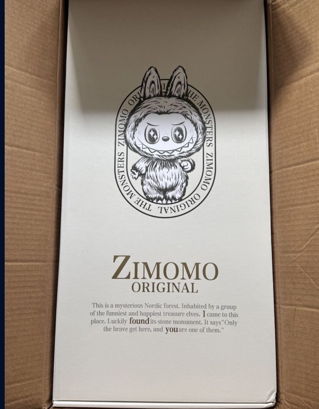 I Found You Zimomo The Monsters Pop Mart