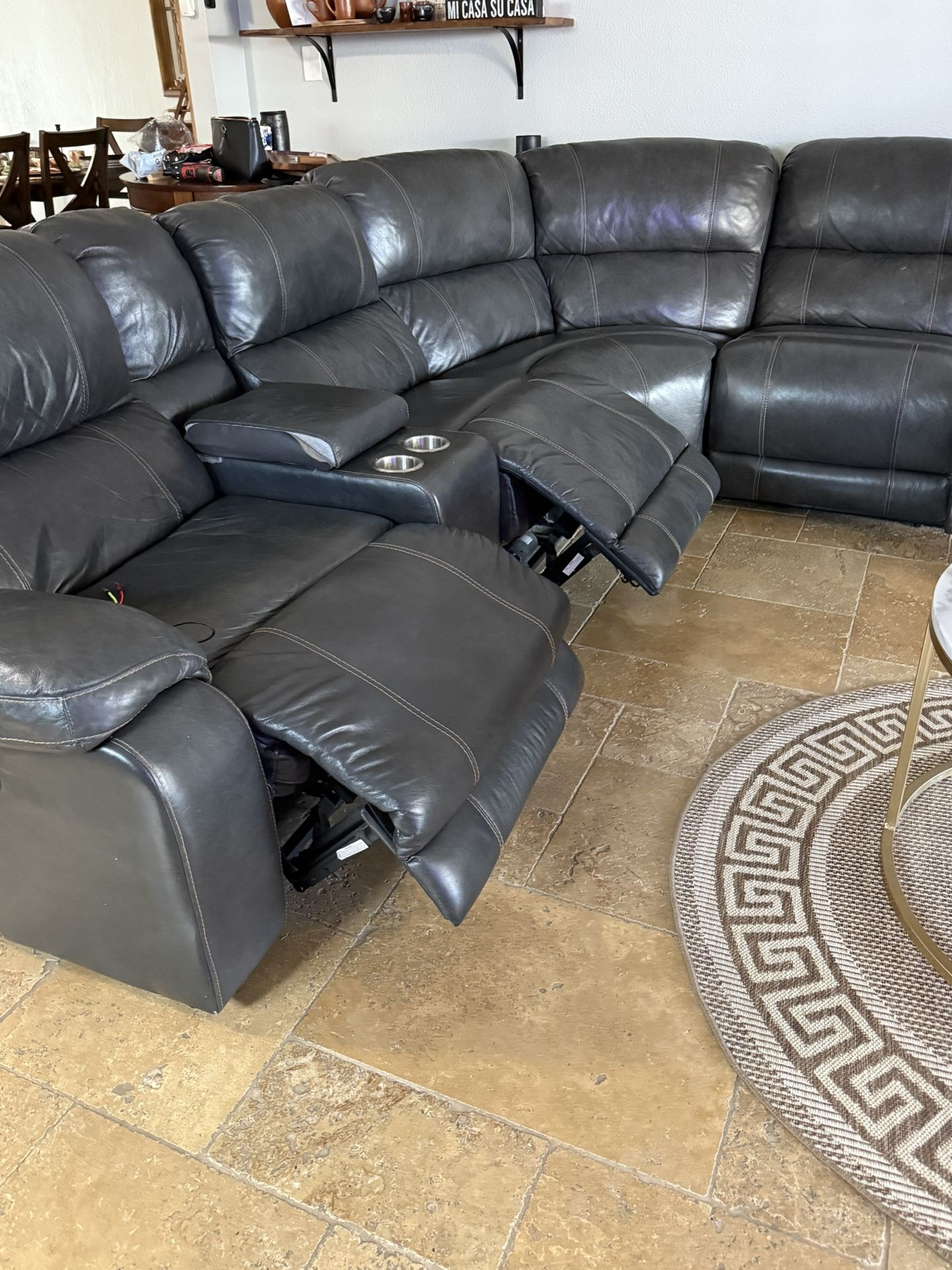 Dark Grey Sectional