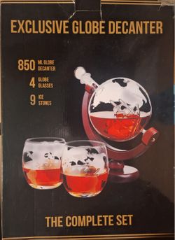 Globe Decanter Set FULL