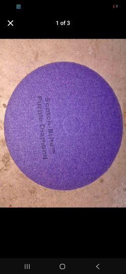Lot of 50 21" scotchbrite purple diamond pads