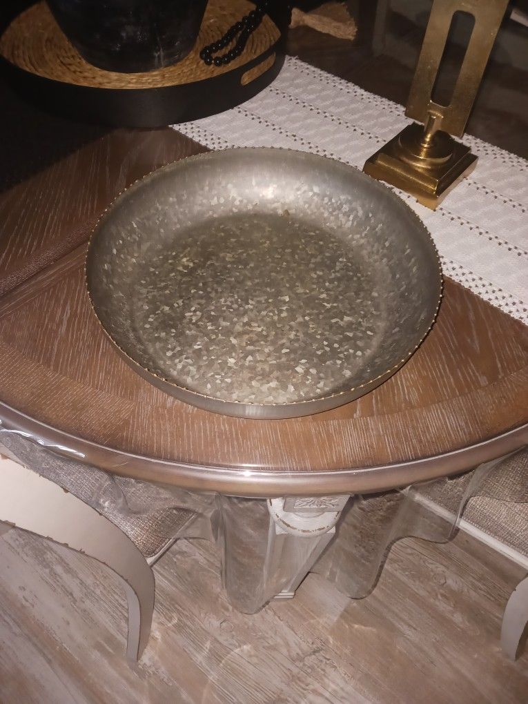 Metal Bowl For Decorator