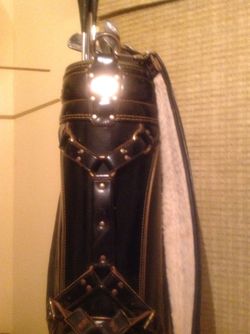 Golf bag &12 c clubs ( P. Make an offer)