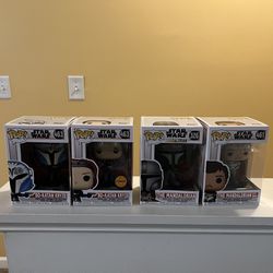 Star Wars Variety Lot (4 Pops )