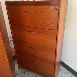 Solid Wood Office Furniture Set - $1