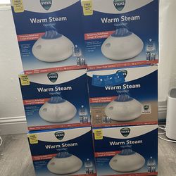 6 Vicks Warm Steam Vaporizer Humidifier