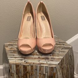 Pink Heels With Hot Pink Bottoms 