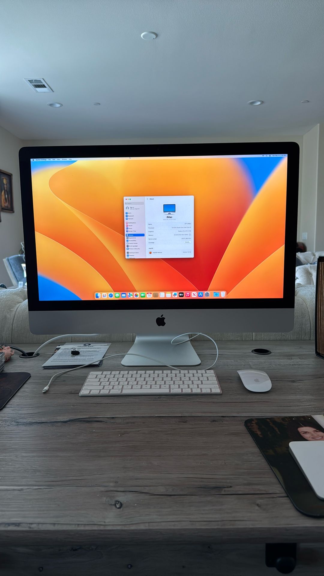 2017 27” iMac Excellent Condition