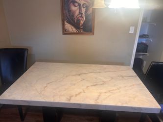 Marble table
