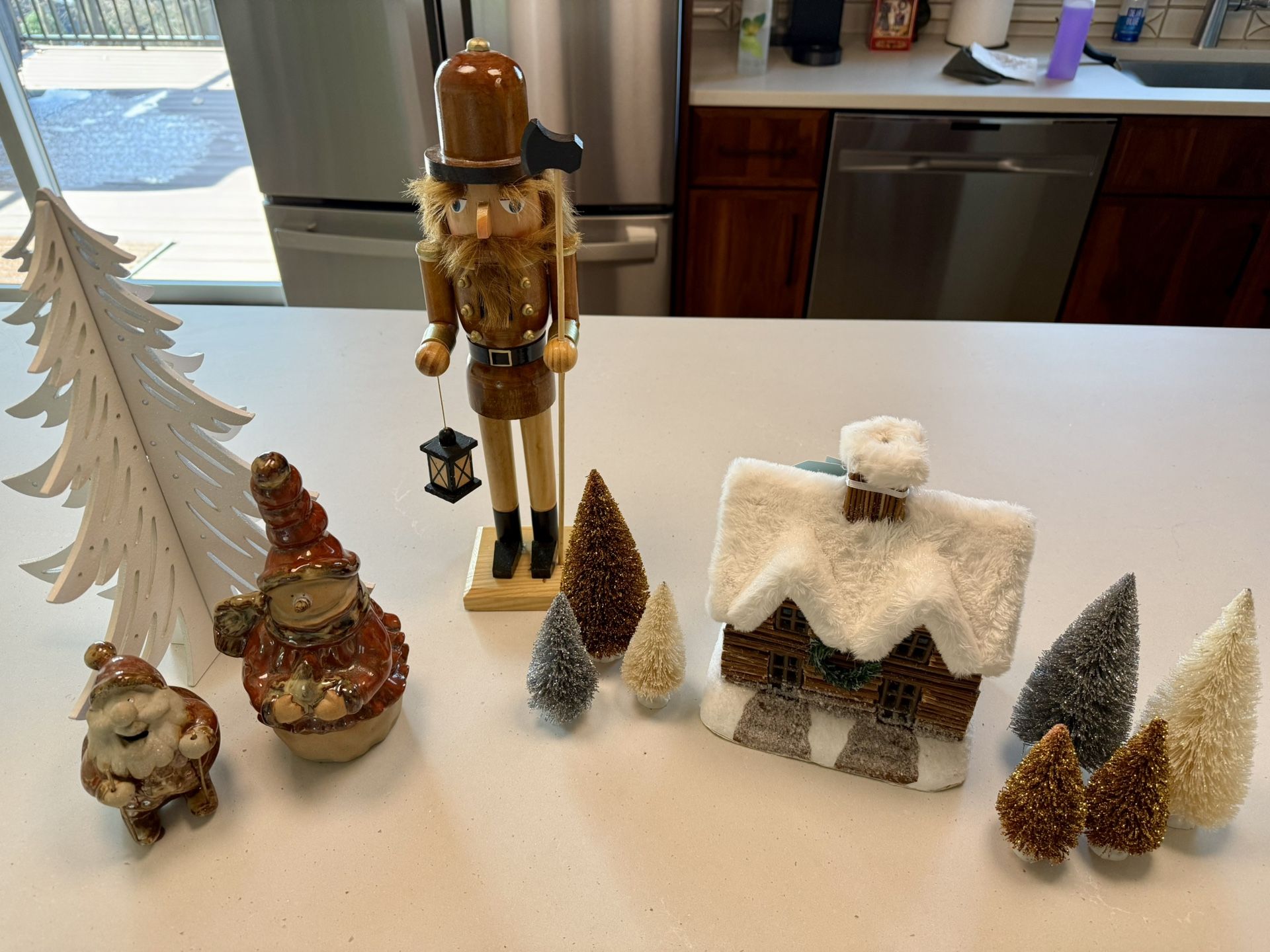 Woodland/Rustic Christmas Decor Lot