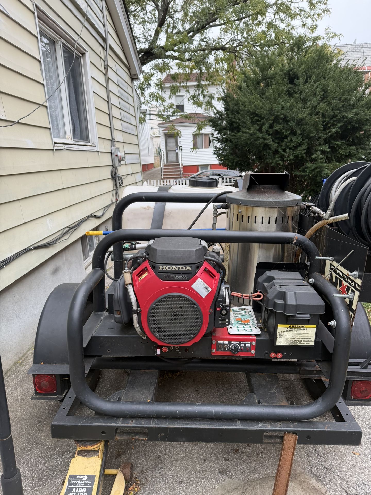 Power washer Commercial Steam Honda GX680