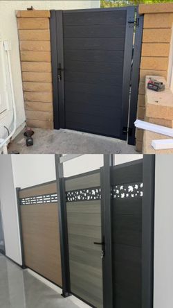 WPC Single Gate & Fence Materials